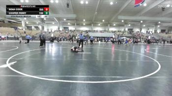 85 lbs 5th Place Match - Cooper Perry, Sumner Co Wrestling Club vs Noah Cook, Halls Wrestling