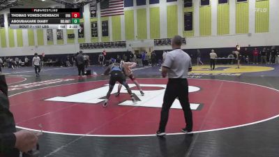 157 lbs Round Of 32 - Thomas VonEschenbach, Unattached vs Aboubakare Diaby, Drexel- Unattached