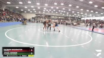 4-165 lbs Champ. Round 1 - Da`rhon Washington, Hampton vs Ethan Johnson, Tuscarora High School