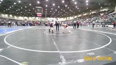 125 lbs Consi Of 64 #2 - Tyce Hanson, Okoboji vs Raymond Guardado, BULLDOG WRESTLING CLUB