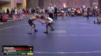64 lbs Round 2 (4 Team) - Kyson Sides, MO Outlaws Gold vs Kal Thompson, Alpha Elite