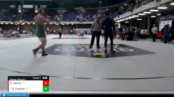 220 lbs Champ. Round 1 - Brayden Franzen, Geneseo vs Eric Harris, Oak Park River Forest