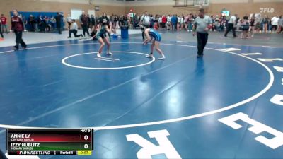 105lbs Cons. Round 3 - Izzy Hublitz, McNary (Girls) vs Annie Ly, Century (Girls)