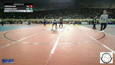 140 lbs Round Of 16 - Sterling King, Bixby vs Harrison Daily, Shawnee Wrestling