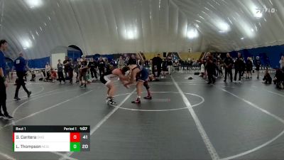 160 lbs Finals (2 Team) - Luke Thompson, Neighborhood vs Gavin Cantera, Team Ohio