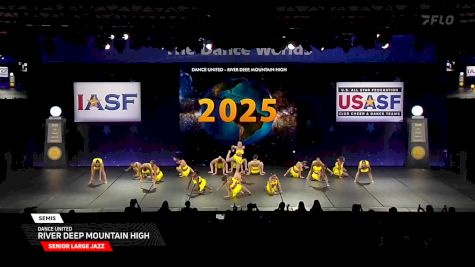 Dance United - River Deep Mountain High [2025 Senior Large Jazz Semis] 2025 The Dance Worlds