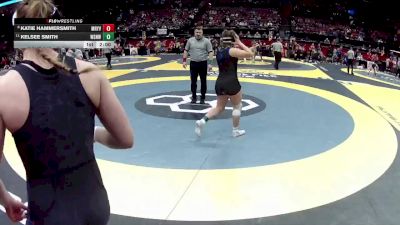 G-170 lbs Champ. Round 1 - Kelsee Smith, G-W.S. Northwestern vs Katie Hammersmith, G-Marysville