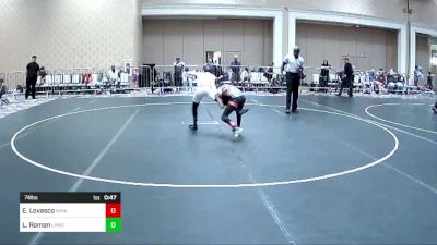 74 lbs Consi Of 16 #2 - Eli Lovasco, Savage House WC vs Liam Roman, Lawc