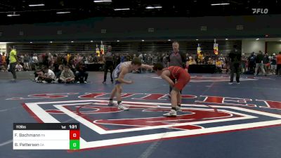 113 lbs Semifinal - Fred Bachmann, PA vs Bradley Patterson, GA