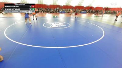 138 lbs Round 2 (10 Team) - Shayla Reynolds, Franklin Central vs Kimber Senlycki, Cambridge-Isanti