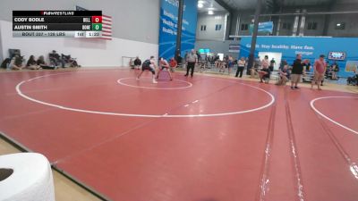128 lbs Semifinal - Cody Bodle, Bellefonte vs Austin Smith, Donegal