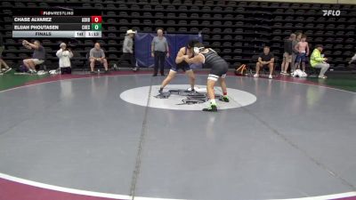 145 lbs Final - Chase Alvarez, Ashburn vs Elijah Phoutasen, Chesapeake