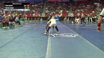 3A-138 lbs Cons. Round 2 - Zion Deah, Dubuque Senior vs Kevin Klein, Sioux City East