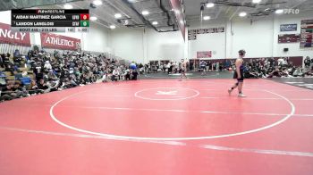 215 lbs 5th Place - Aidan Martinez Garcia, Ledyard vs Landon Langlois, Stafford