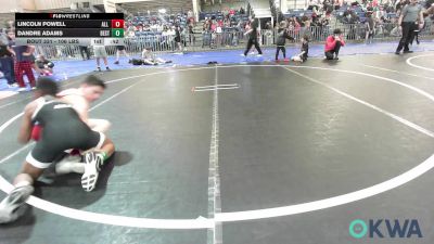 106 lbs Consi Of 4 - Lincoln Powell, All American Wrestling vs Dandre Adams, Best Trained