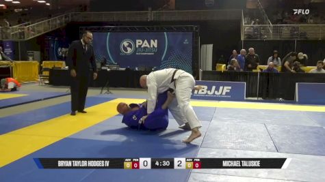 Michael Taluskie vs Bryan Taylor Hodges IV 2026 Pan Jiu Jitsu IBJJF Championship