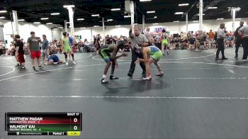 113 lbs Round 5 (8 Team) - Wilmont Kai, Pocono Regional WC vs Matthew Pagan, Headhunters Green