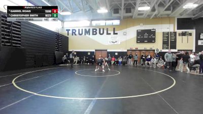 138 lbs Consolation - Gabriel Rojas, Trumbull vs Christopher Smith, Westhill