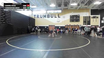 138 lbs Consolation - Gabriel Rojas, Trumbull vs Christopher Smith, Westhill