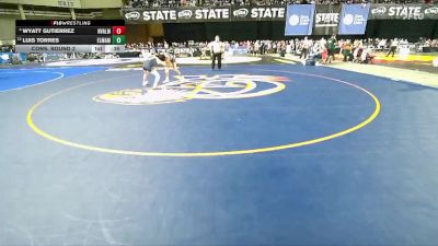 Boys 1A 113 lbs Cons. Round 3 - Wyatt Gutierrez, Naches Valley vs Luis Torres, Elma