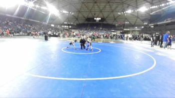 45 lbs 7th Place Match - Claydon Bruggeman, Blaine Barracudas Wrestling Club vs Griffin McCray, FordDynastyWrestlingClub