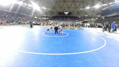 45 lbs 7th Place Match - Claydon Bruggeman, Blaine Barracudas Wrestling Club vs Griffin McCray, FordDynastyWrestlingClub