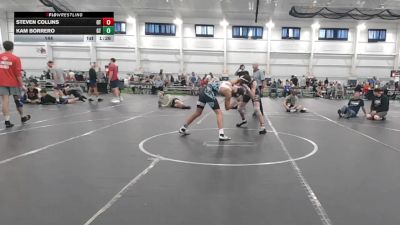 144 lbs Round 5 (6 Team) - Kam Borrero, Garnett Trained vs Steven Collins, Ohio Titan