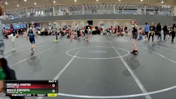 88 lbs Round 2 (6 Team) - Rocco Esposito, Triangle WA vs Mitchell Martin, Irontide