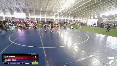 138 lbs Cons. Round 2 - Levi Atkins, MT vs Caysen Ross, WY