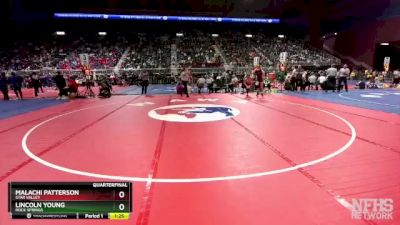 4A-126 lbs Quarterfinal - Malachi Patterson, Star Valley vs Lincoln Young, Rock Springs