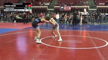 109 lbs Cons. Round 3 - Luke Flack, Bozeman Wrestling Club vs Brody Gohde, Summit Wrestling Club