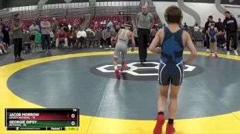 70 lbs Round 2 (8 Team) - Georgie Dipsy, Ruthless vs Jacob Morrow, Legacy National