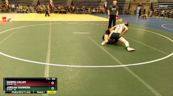 150 lbs Champ. Round 1 - Jordan Rannow, HLWW vs Sween Calum, GMLOS