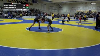 116 lbs Round Of 32 - Ryder Doleschal, J Serra vs Destin Maestas, SLAM Academy (NV)