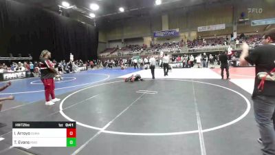 Rr Rnd 3 - Isaac Arroyo, Dumas WC vs TruDale Evans, Knights Youth Wrestling