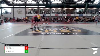 152-164 lbs Cons. Round 2 - Wyatt Otto, DeeMack vs Noah Stout, Alber Athletics