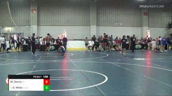 140 lbs Cons. Round 3 - Owen Miller, All American Grappling Academy vs William Denny, Victory Elite