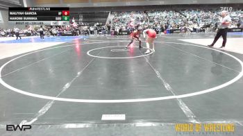 124 lbs Consi Of 8 #2 - Maliyah Garcia, New Plymouth vs Haromi Suiniika, Kahuku Wrestling Club