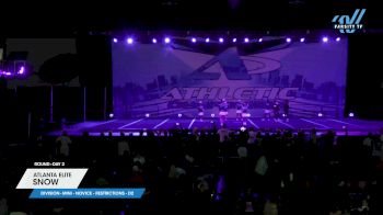 Atlanta Elite - Snow [2025 L1 Mini - Novice - Restrictions - D2 Day 2] 2025 Athletic Championships Atlanta Nationals