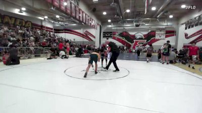 126 lbs Quarterfinal - Eli Marquez, Unaffiliated vs Efren Montenegro, Damien High School
