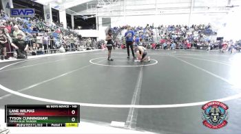 140 lbs Round 2 - Tyson Cunningham, Topeka Blue Thunder vs Lane Wilmas, Clearwater
