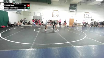 110-120 lbs Quarterfinal - Alexis Ruff, Purler vs Amelia Huncovsky, Northwest Lions