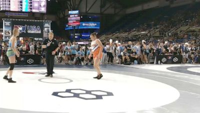 170 lbs Cons. Rd Of 64 - Tessalynn Goodner, Oklahoma vs Hannah Behrndt, Wisconsin
