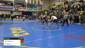 285 lbs Qtr-finals - Aiden Compton, Notre Dame GP vs Riley Robel, Bishop McDevitt