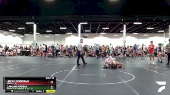 88 lbs Round 7 (8 Team) - Lucas Dorrman, M2TCNJ vs Damian Manna, U2 Upstate Uprising Blue