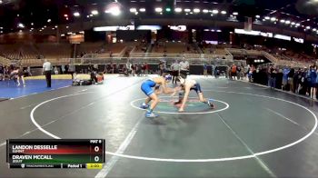 138 lbs Champ. Round 3 - Landon Desselle, Summit vs Draven McCall, Jesuit