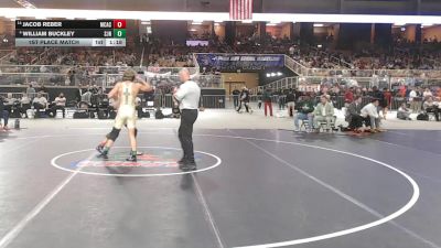 150 1A 1st Place Match - William Buckley, St. John Neumann vs Jacob Reber, Mckeel Academy