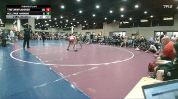 132 lbs Cons. Round 2 - Tristan Bradsher, Oliver Training Camp vs Sullivan Harkins, Black Creek