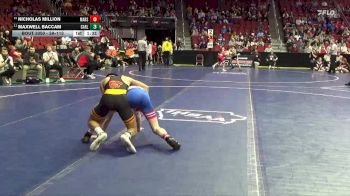 3A-113 lbs Cons. Round 3 - Maxwell Baccam, Carlisle vs Nicholas Million, Marshalltown