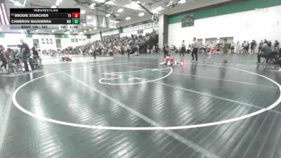 120 lbs Champ. Round 2 - Cameron Madderra, Nixa vs Brodie Starcher, Tonganoxie HS